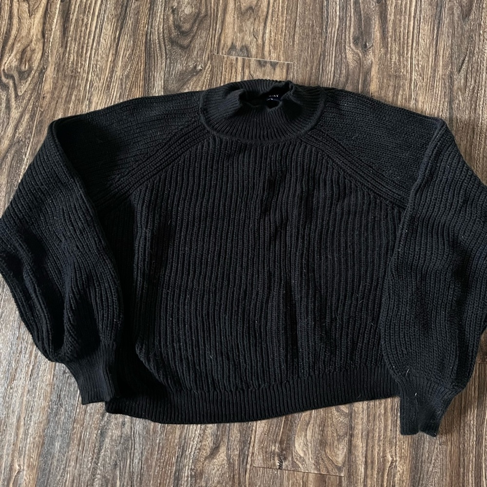 Black turtleneck Knit